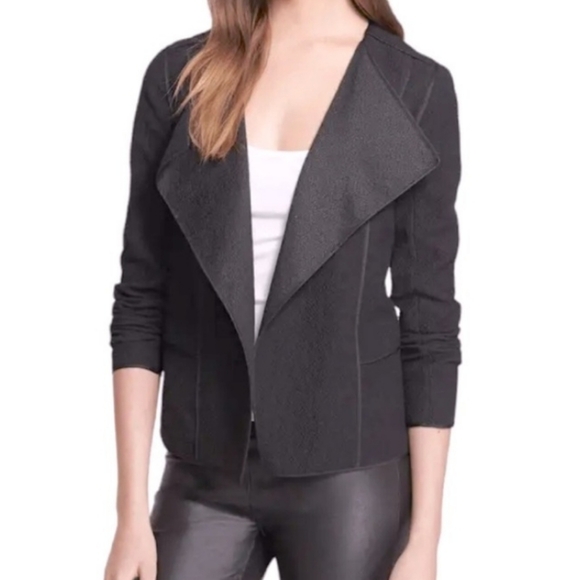 Vince Asymmetrical Spring Boucle Jacket Size L - Picture 2 of 9